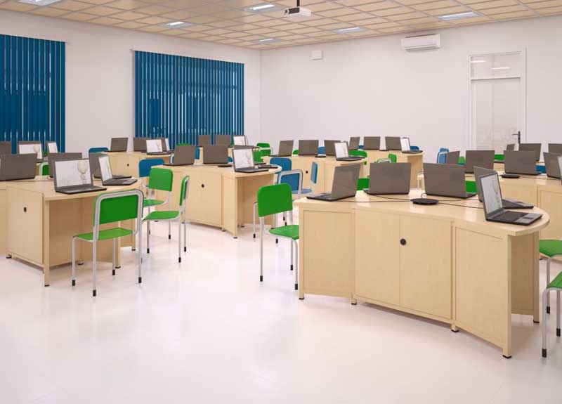 Smart classrooms Seating Arrangement in Pune 